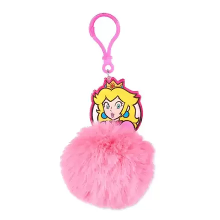 Super Mario Bros Peach Pompom keychain termékfotója