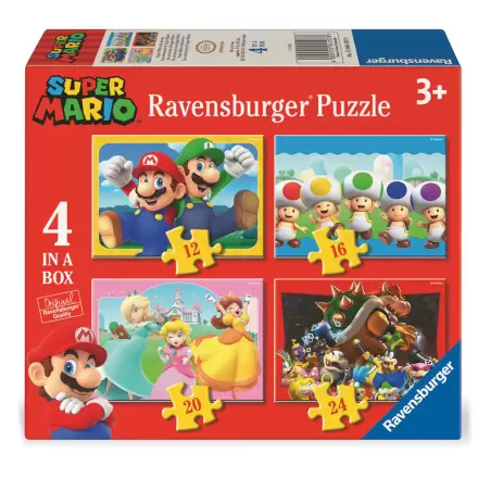 Super Mario Bros puzzle 12-16-20-24pcs product photo