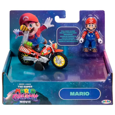 Super Mario Bros - Super Mario Galaxy Movie Figure and vehicle product photo