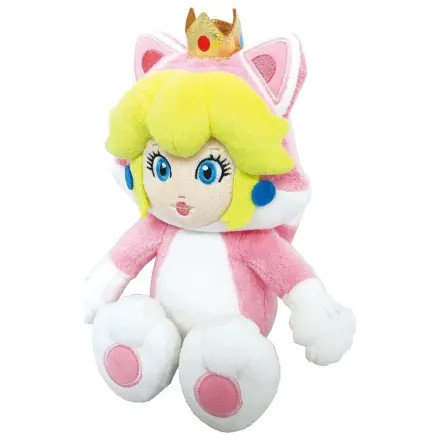 Super Mario Plush Figure Cat Peach 22 cm product photo