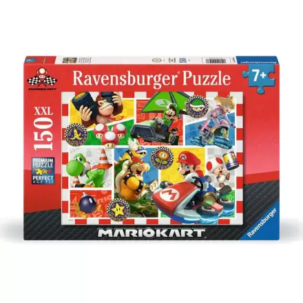 Super Mario Children's Jigsaw Puzzle XXL Fun with Mario Kart (150 pieces) termékfotója