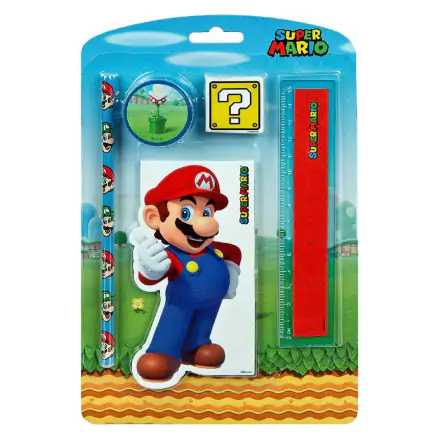 Super Mario stationery set (5 pieces) product photo