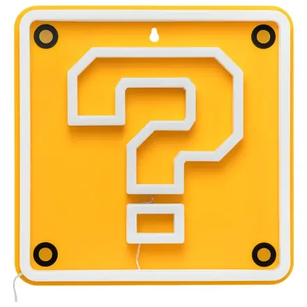 Super Mario LED Neon Wall Lamp Question Block 24 x 24 cm product photo
