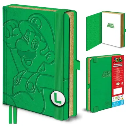Super Mario Luigi A5 notebook product photo