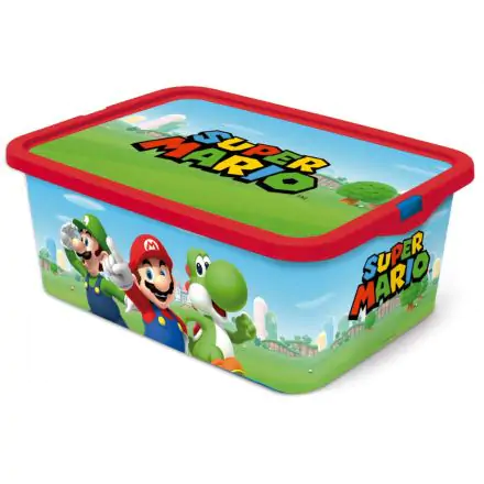 Super Mario plastic storage box 13 L product photo