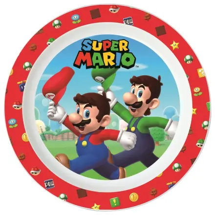 Super Mario Mushroom Kingdom micro flat plate product photo