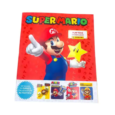 Super Mario Play Time Sticker Collection Sticker Album*German Version* termékfotója