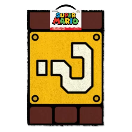 Super Mario Doormat Question Mark Block 40 x 60 cm product photo