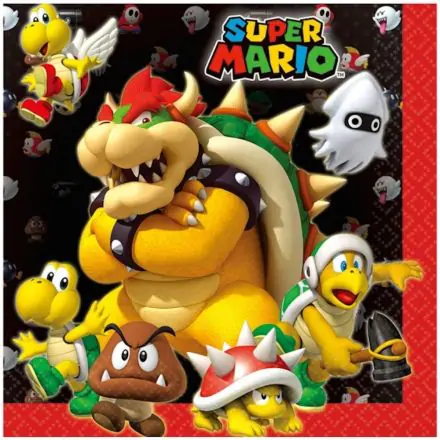 Super Mario Napkins 20-piece product photo