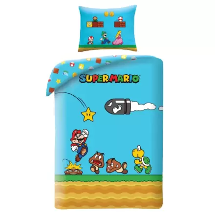 Super Mario Duvet Set Ver. 3 140 x 200 cm / 70 x 90 cm product photo