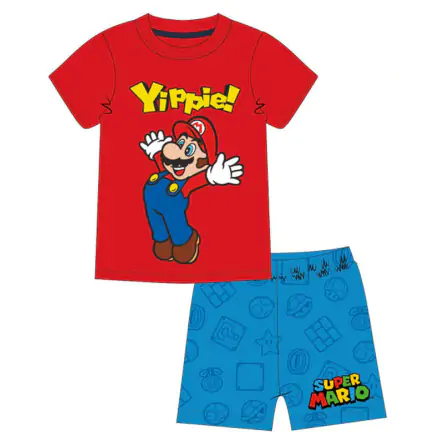 Super Mario Yippie short children's pajamas termékfotója