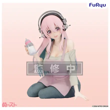 Super Sonico PVC Figure Noodle Stopper -Motherly Comfort- 10 cm product photo