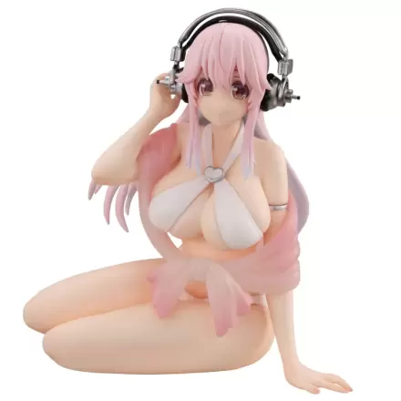 Super Sonico Noodle Stopper PVC Statue Super Sonico Summer Memories Ver. 11 cm product photo
