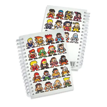 Super Street Fighter IV Notebook 8 Bit product photo