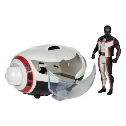 Superman (2025) DC Direct Super Powers Action Figure with Vehicle Mr. Terrific & T-Craft product photo