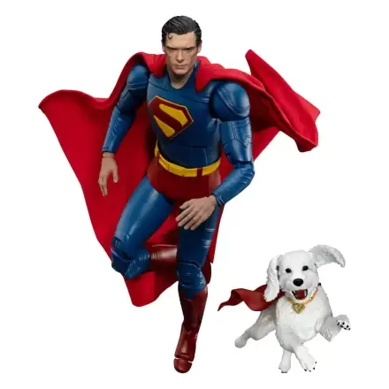 Superman (2025) Action Figure Superman & Krypto 21 cm product photo