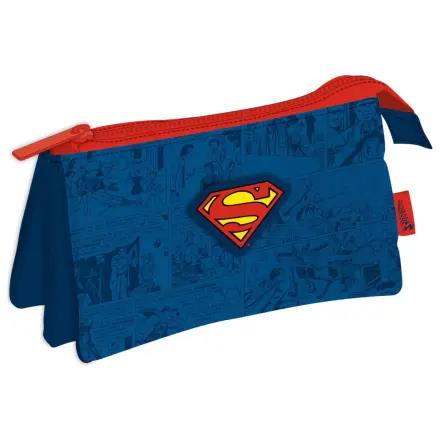 Superman Comic 3-Compartment Pencil Case 21 cm product photo