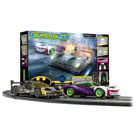 SuperSlot Spark Plug Batman vs Joker Race Set product photo