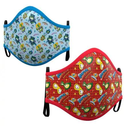 Superzings pack 2 assorted tween face masks product photo