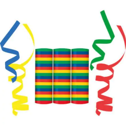 Colorful Serpentine Streamers, 3-count product photo