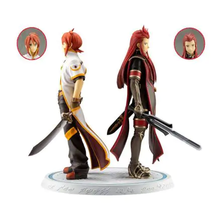 Tales Of The Abyss PVC Statues 1/8 Luke Fon Fabre & Asch Meaning of Birth Bonus Edition 24 cm product photo