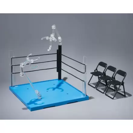 Tamashii Stage Action Figure Accessory Act Ring Corner & Folding Chair Set Neutral Ver. product photo