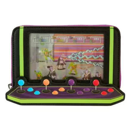 Teenage Mutant Ninja Turtles by Loungefly Wallet 40th Anniversary Vintage Arcade termékfotója