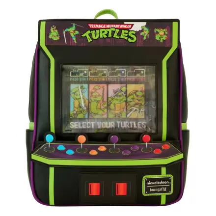 Teenage Mutant Ninja Turtles by Loungefly Backpack 40th Anniversary Vintage Arcade termékfotója