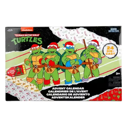 Teenage Mutant Ninja Turtles Battle Diecast Mini Figures Advent Calendar Holiday 2024 termékfotója