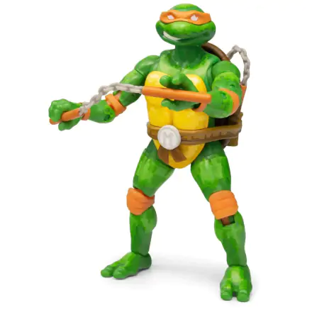 Teenage Mutant Ninja Turtles BST AXN Action Figure NES 8-Bit Michelangelo Exclusive 13 cm product photo