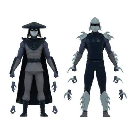 Teenage Mutant Ninja Turtles BST AXN Action Figure 2-Pack Shadow Shredder & Elite Foot Soldier SDCC Exclusive 13 cm product photo