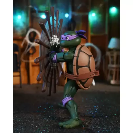 Teenage Mutant Ninja Turtles (Cartoon) Action Figure Ultimate Donatello VHS 18 cm termékfotója