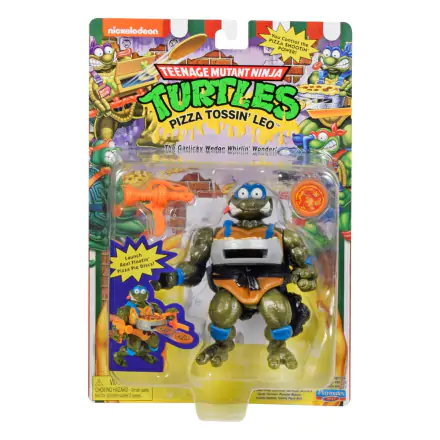 Teenage Mutant Ninja Turtles Action Figure Classic Pizza Tossin' Leo 10 cm product photo