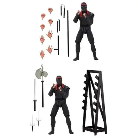 Teenage Mutant Ninja Turtles Foot Soldier pack 2 figures 18cm product photo