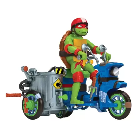 Teenage Mutant Ninja Turtles: Mutant Mayhem Action Figure Raphael & Scooter with Sidecar 11 cm product photo