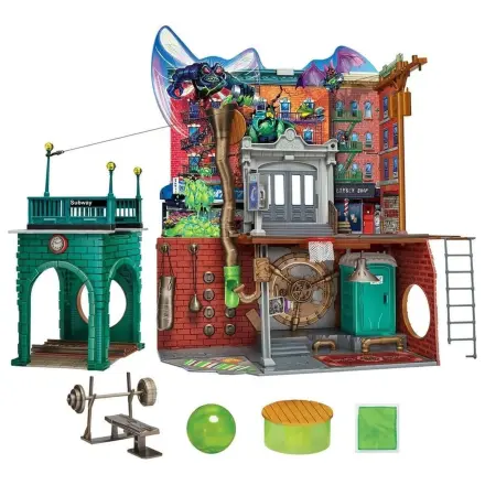 Teenage Mutant Ninja Turtles: Mutant Mayhem Playset Sewer Lair New Version product photo