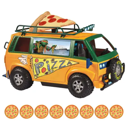 Teenage Mutant Ninja Turtles: Mutant Mayhem Vehicle Pizza Van 20 cm termékfotója