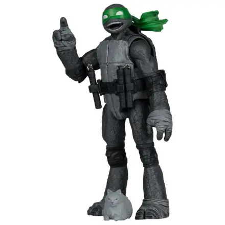 Teenage Mutant Ninja Turtles Page Punchers Action Figure Michelangelo (Black White & Green) (Red Platinum Edition) 13 cm product photo