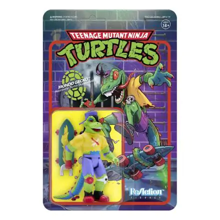 Teenage Mutant Ninja Turtles ReAction Action figure Mondo Gecko Wave 4 10 cm product photo