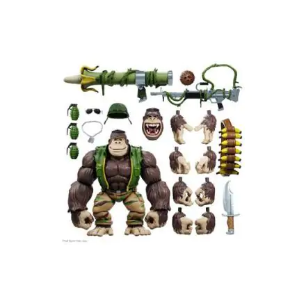 Teenage Mutant Ninja Turtles Ultimates Action Figure Guerrilla Gorilla 20 cm termékfotója