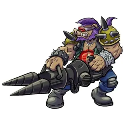 Teenage Mutant Ninja Turtles x G.I. Joe Crossover Classics Action Figure Rocksteady x Dreadnok Buzzer 12 cm product photo