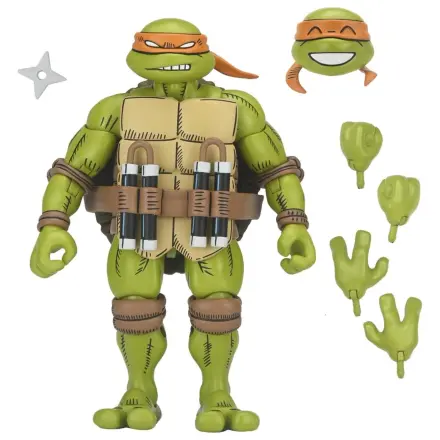 Teenage Mutant Ninja Turtles x Usagi Yojimbo Ultimate Action Figure Michelangelo 18 cm product photo