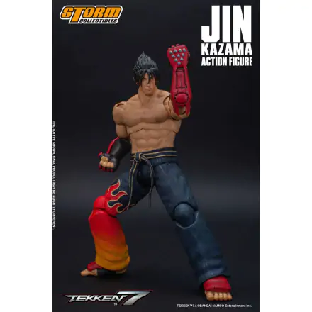Tekken 7 Action Figure 1/12 Jin Kazama 17 cm product photo