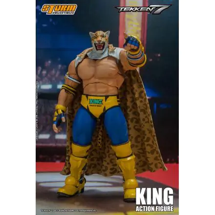 Tekken 7 Action Figure 1/12 King 18 cm termékfotója