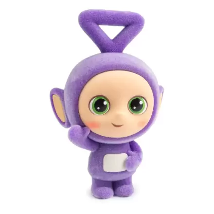 Teletubbies Cheebee Mini figure Tinky Winky Flocked 6 cm termékfotója