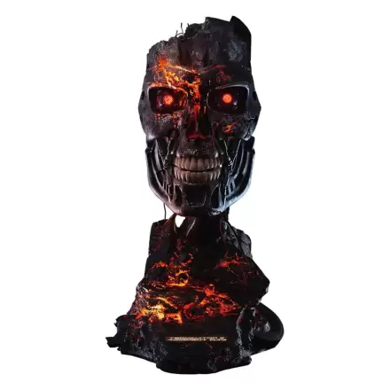 Terminator 2: Judgment Day Replica 1/1 T-800 Endoskeleton Mask Battle Damaged Version 46 cm product photo