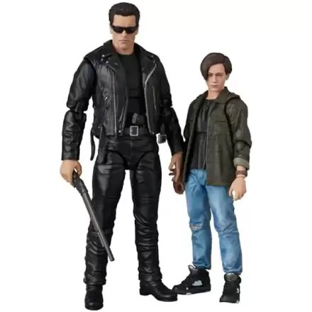 Terminator 2 MAFEX Action Figure T-800 (T2 Ver.) & John Connor 16 cm product photo