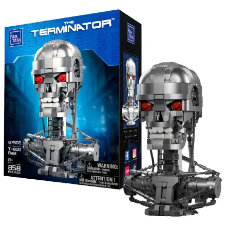 Terminator T-800 Bust Building Block 858 pcs product photo
