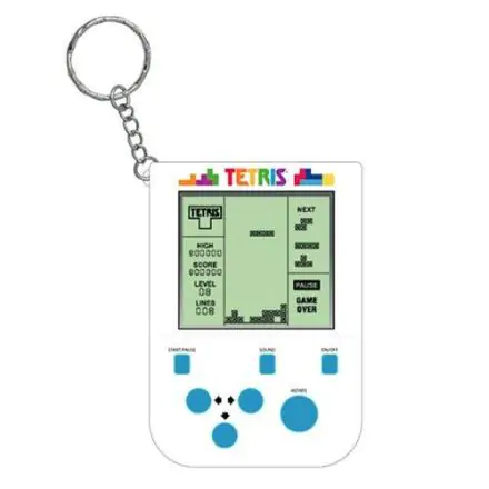 Tetris Mini Retro Handheld Video Game Keychain termékfotója