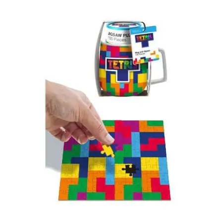 Tetris Mug & Jigsaw Puzzle Set Tetriminos termékfotója